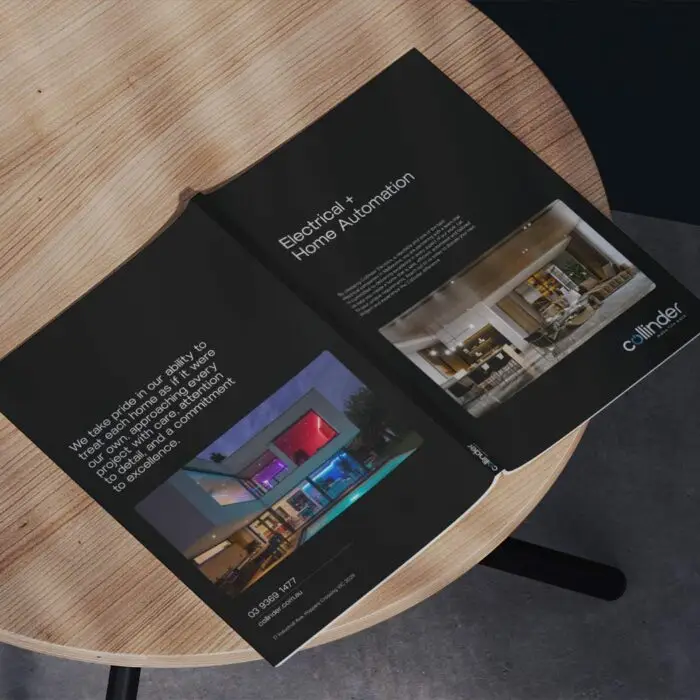 Brochure Design, Collinder - Melbourne