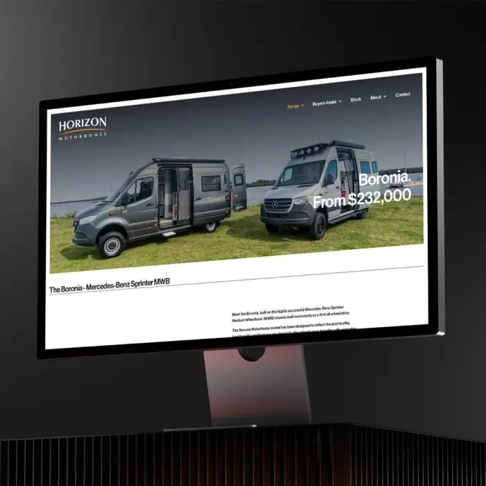 Web Design, Horizon - Ballina